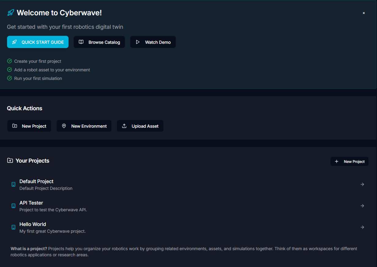 Cyberwave project page