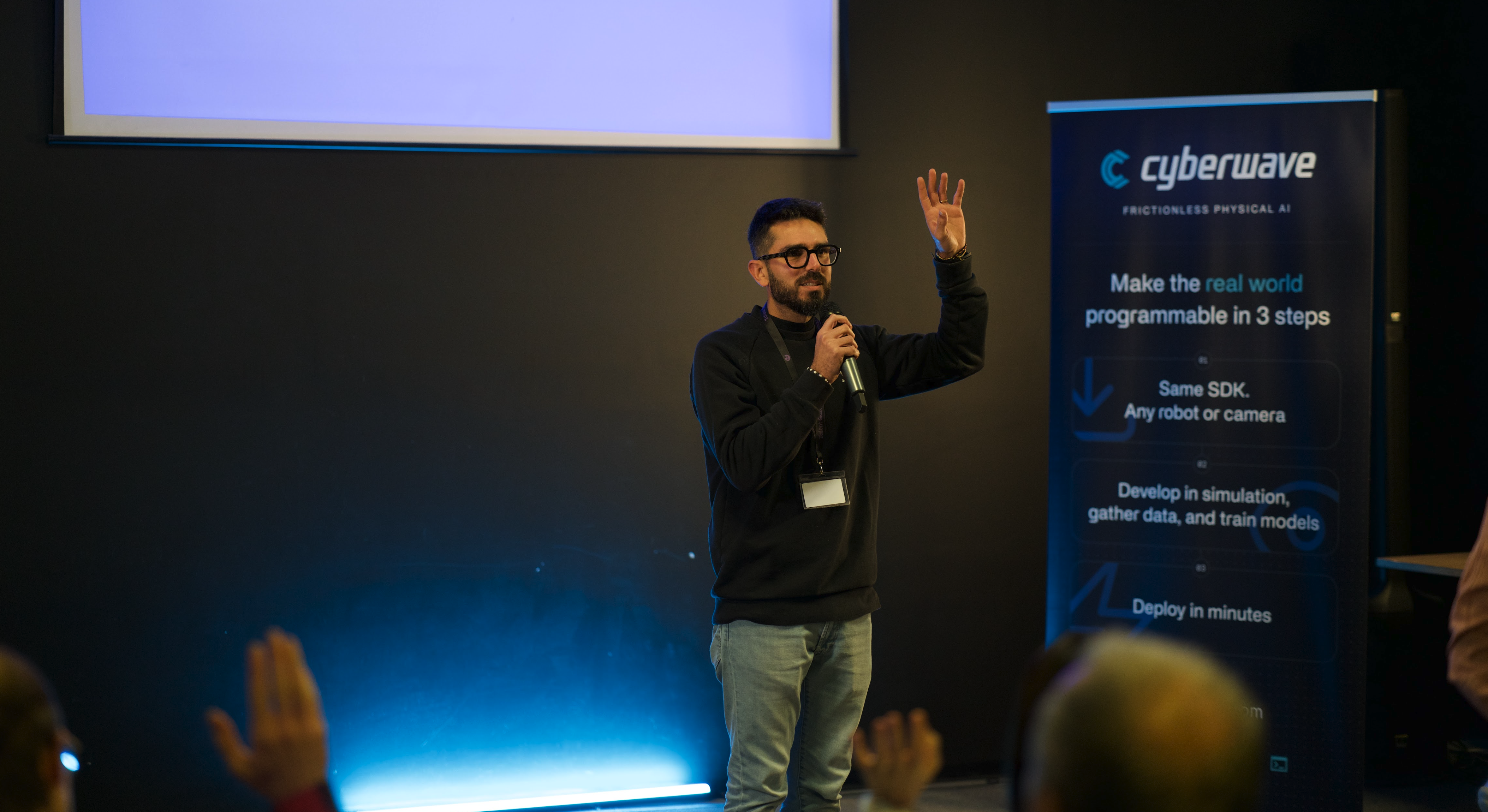 Hands-on workshop with robotic arms