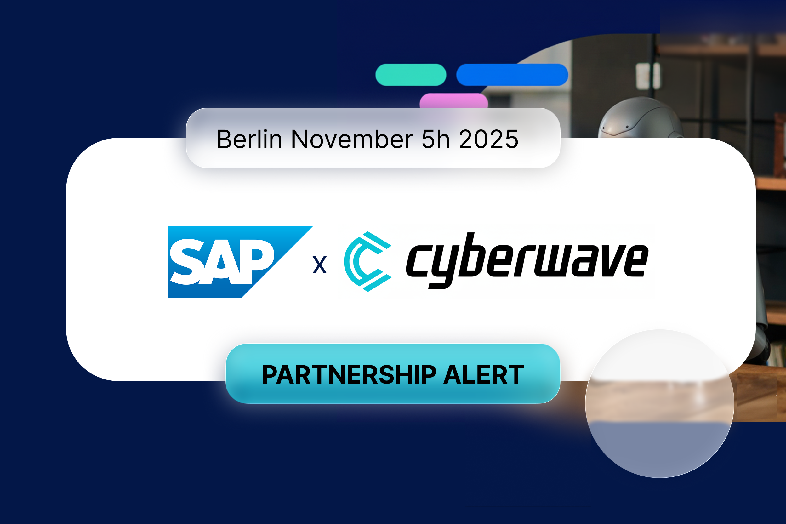 Cyberwave × SAP: Official Partnership Announced at SAP TechEd Berlin