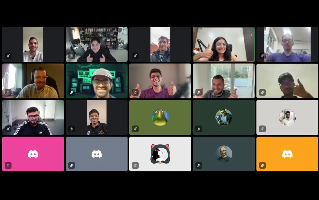 Cyberwave Builders Cohort 1 kickoff call with builders worldwide